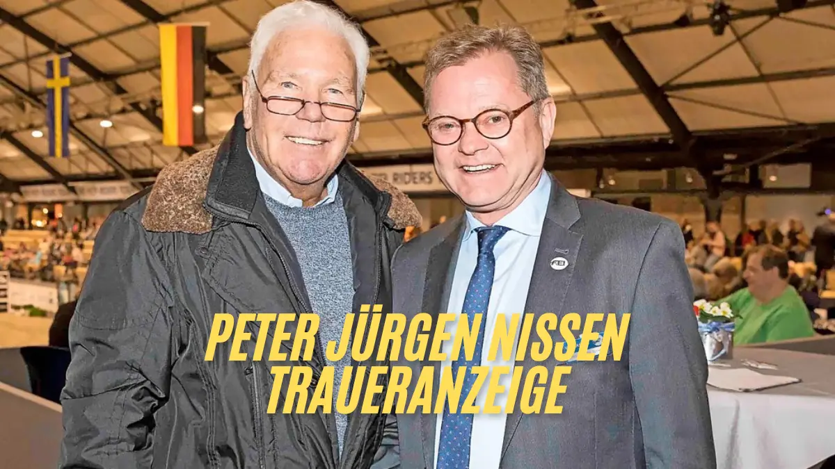 Peter Jürgen Nissen Traueranzeige